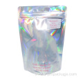 Holographic Mylar Zip lock Standup Bag